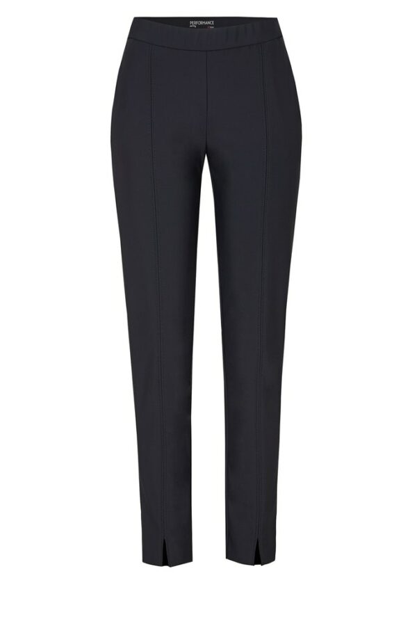 Pantalon long taille moyenne élastique slim – Image 3