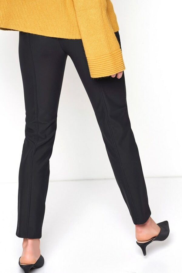 Pantalon long taille moyenne élastique slim – Image 2