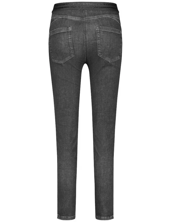 Pantalon Long Taille Moyenne élastique Uni – Image 2