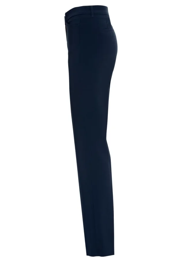 Pantalon Long Taille Moyenne Deux Poches Uni – Image 5
