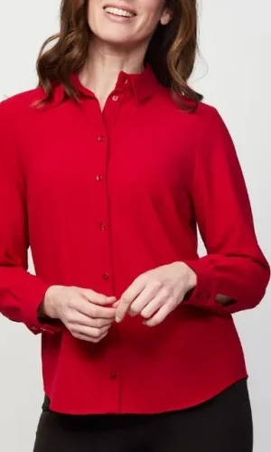 Chemise manches longues uni