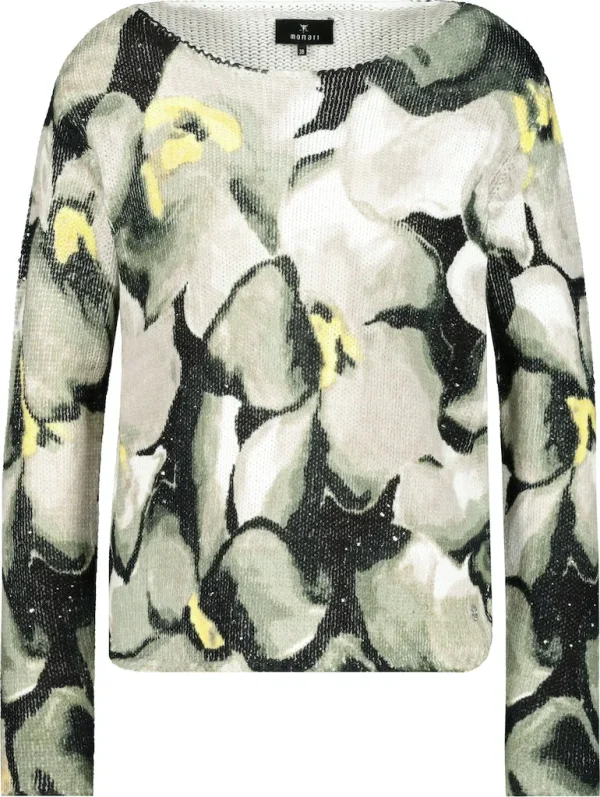 Pull Col Rond Manches Longues Imprimé All Over – Image 6