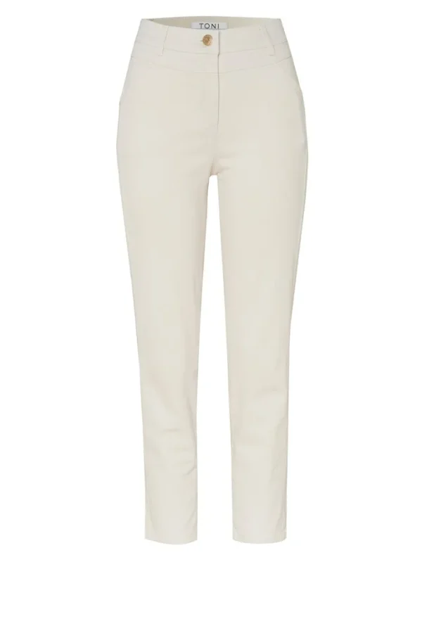 Pantalon Sept-huitième Taille Haute Quatre Poches