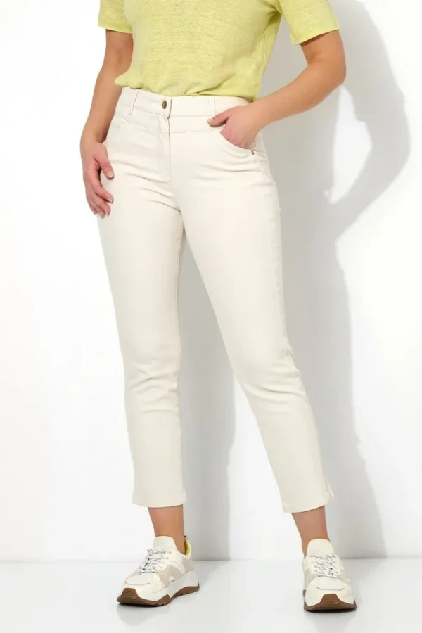 Pantalon Sept-huitième Taille Haute Quatre Poches – Image 2