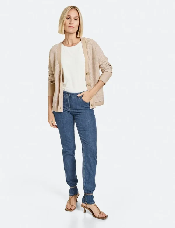 Pantalon Jean Long Taille Moyenne Droit Best For Me – Image 3
