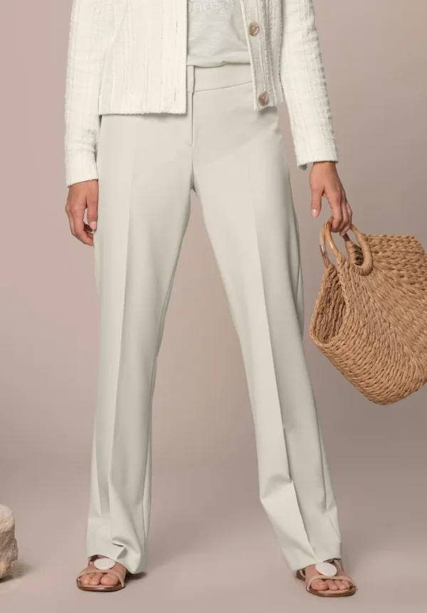 Pantalon Long Taille Moyenne Uni – Image 4