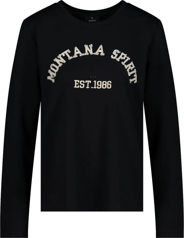 Sweat Col Rond Manches Longues Motif Placé Montana – Image 6