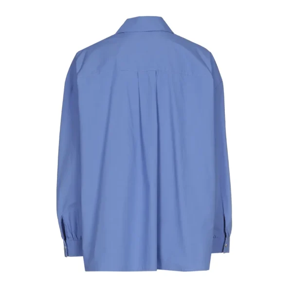 Chemise Manches Longues Oversized Brodée Motif Lion Flower – Image 5