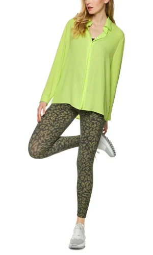 Chemise Manches Longues Fluide Unie
