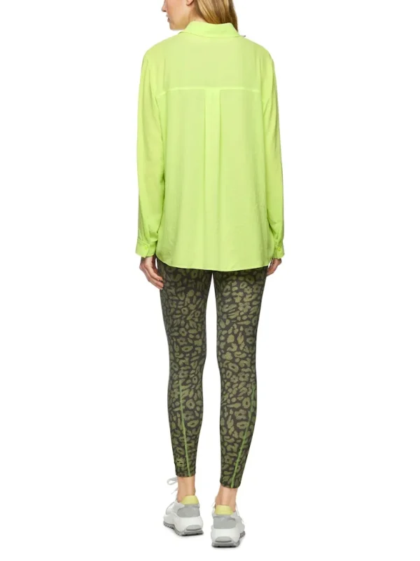 Chemise Manches Longues Fluide Unie – Image 2