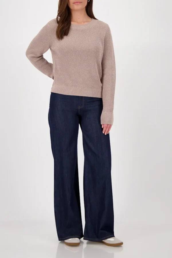 Pull Col Rond Manches Longues Lurex Uni – Image 5