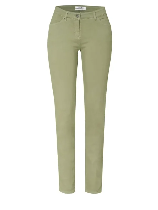 Pantalon Jean Long Taille Moyenne Cinq Poches Uni Skinny Perfect Shape