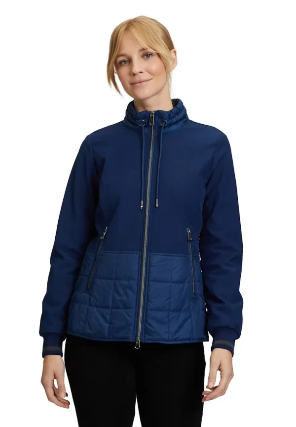 Parka Mi-Longue Col Montant Capuche Amovible Manches Longues Zippé 2-en-1 – Image 7