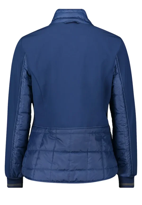 Parka Mi-Longue Col Montant Capuche Amovible Manches Longues Zippé 2-en-1 – Image 9