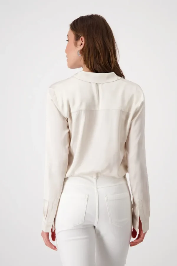 Chemise Manches Longues Santinée Unie – Image 3