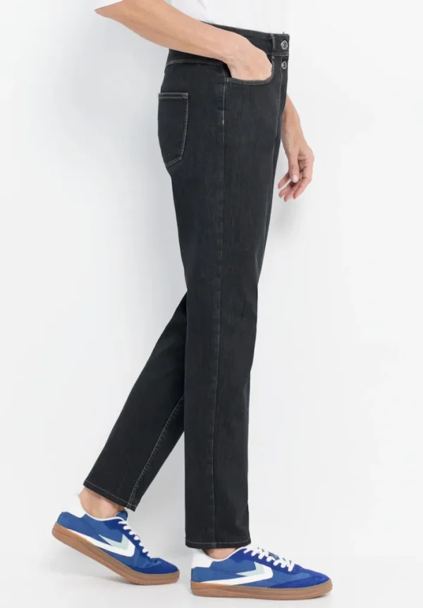 Pantalon Jean Long Taille Moyenne Cinq Poches Droit Arizona – Image 9
