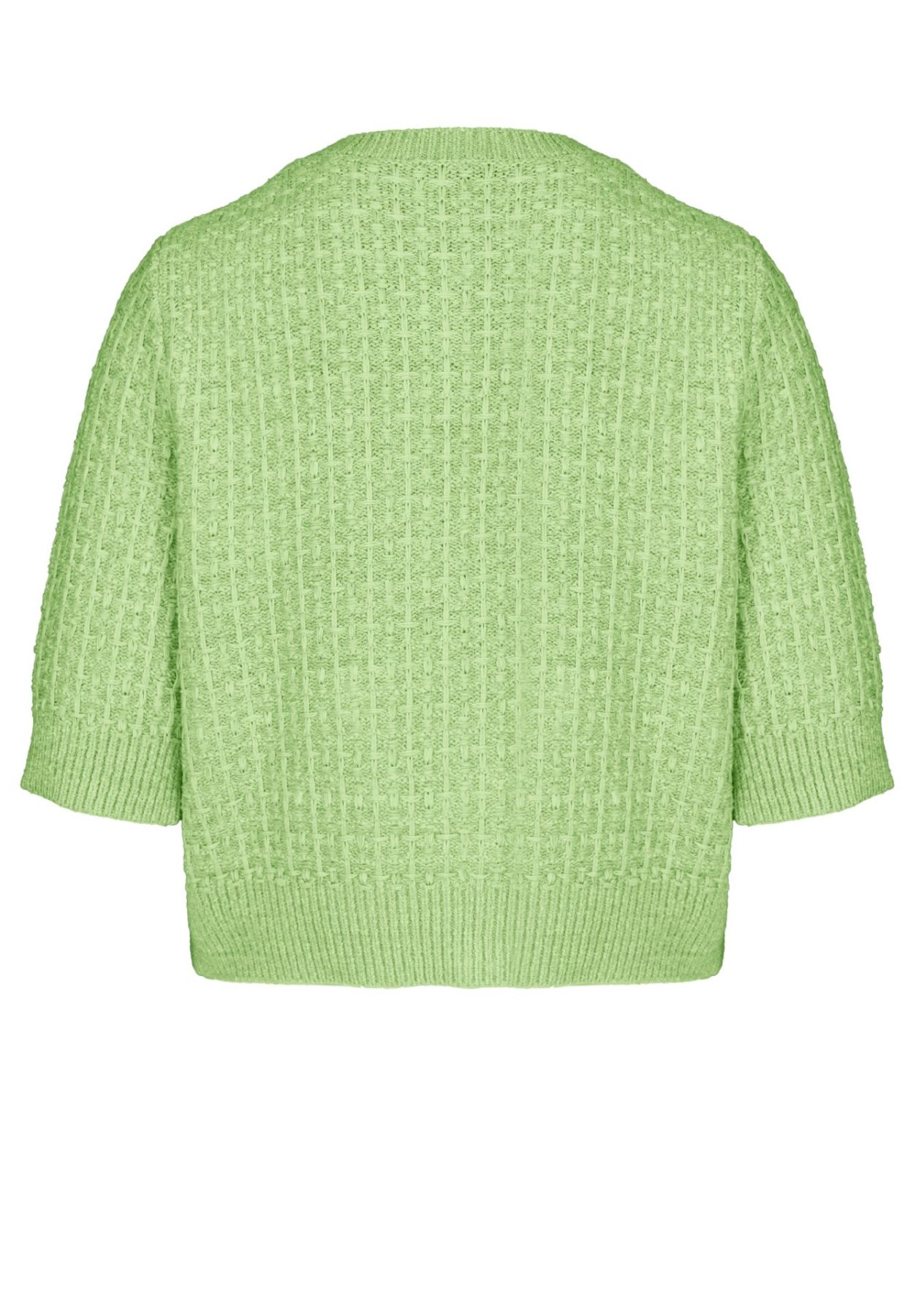 Gilet Manches Courtes Boutonnée Deux Fausses Poches Uni – Image 4