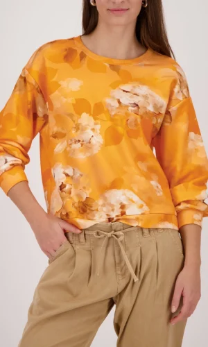 Sweat Col Rond Manches Longues Imprimé