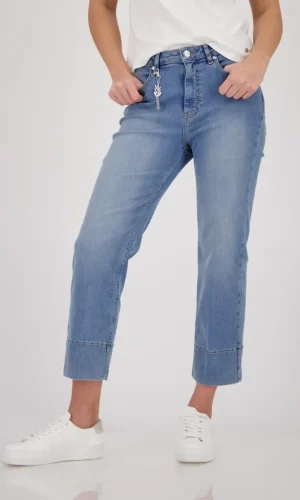 Pantalon Sept-huitième Quatre Poches Droit Uni