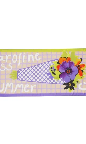 Étole Imprimé Franges