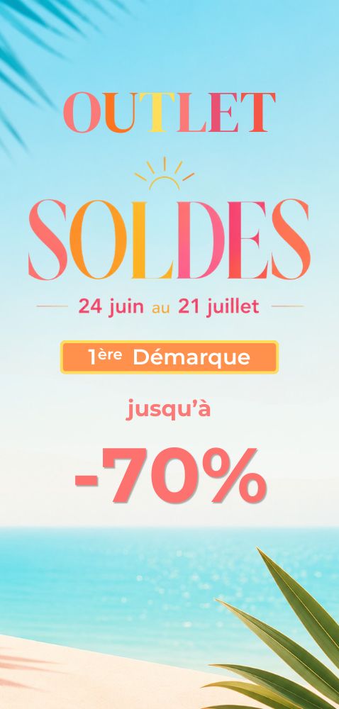 Bandeau Outlet Soldes 1ere dem PE26