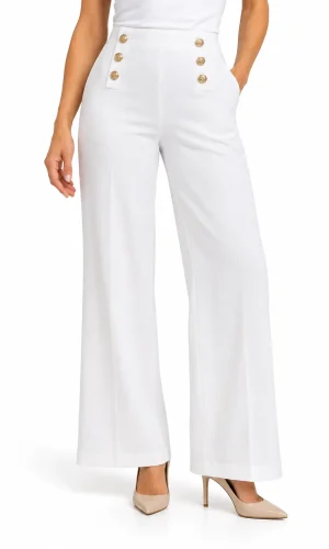 Pantalong Long Fluide Uni
